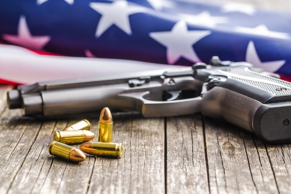 There are roughly 500 million firearms for 330 million residents in the U.S.