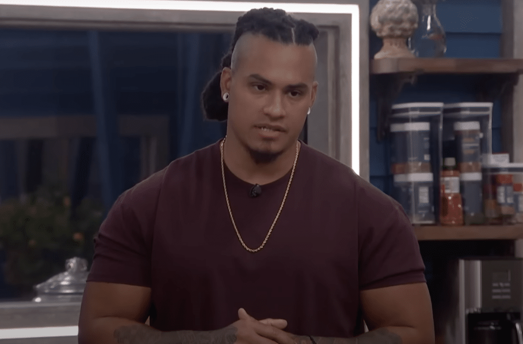Keanu making his nominations during 'Big Brother 27'
