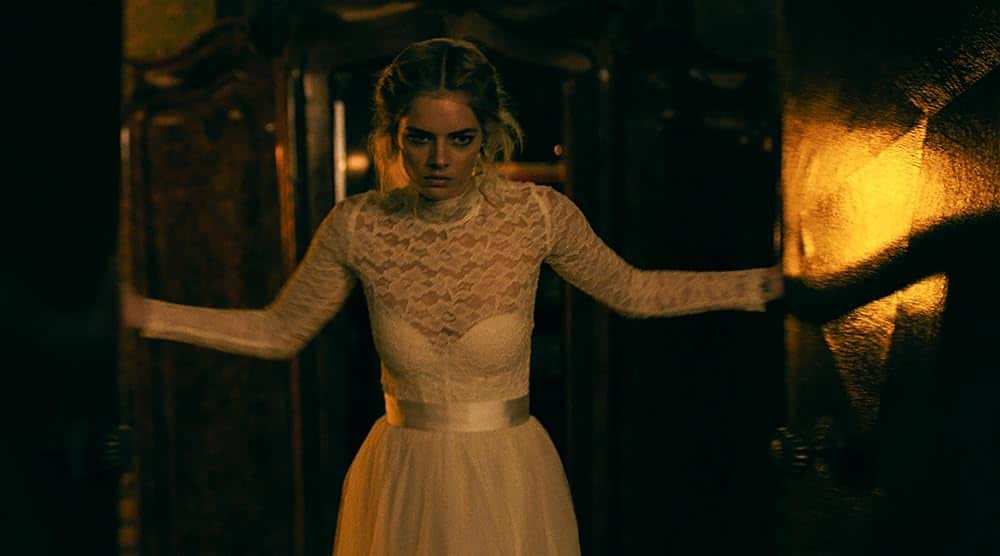 Samara Weaving as Grace in 'Ready or Not.'