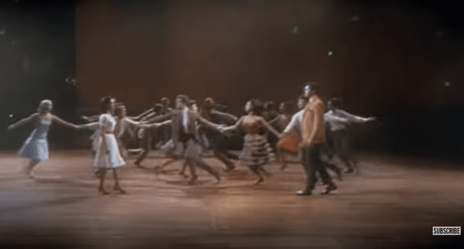 People dancing at a party