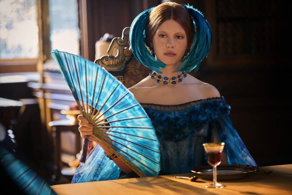 Mia Goth as Elizabeth in Frankenstein