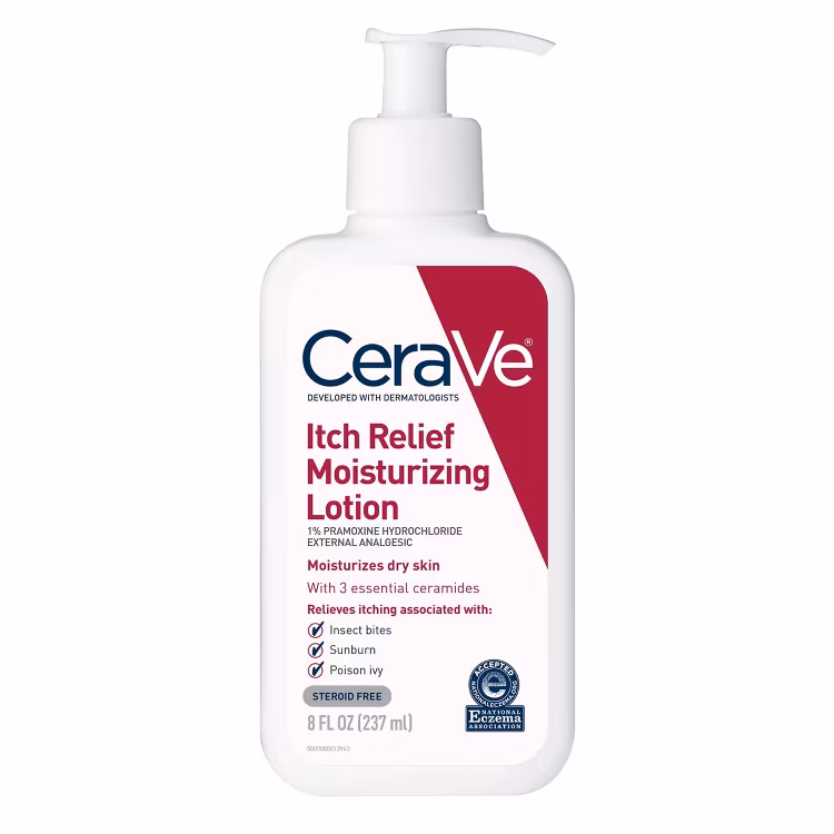 CeraVe Itch Relief Moisturizing Lotion for Dry and Itchy Skin Unscented - 8 fl oz