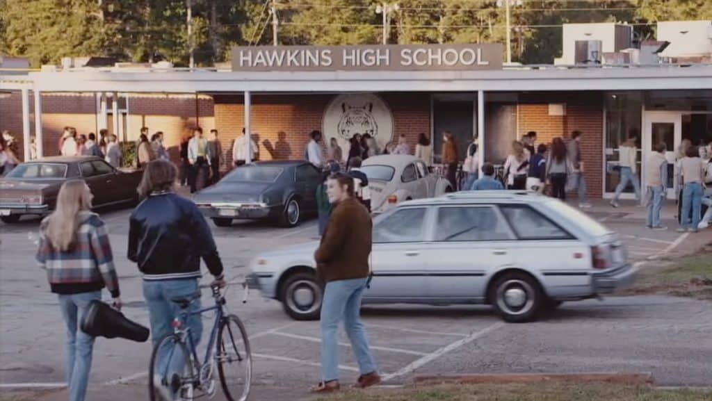 hawkins high school from stranger things by the duffer brothers