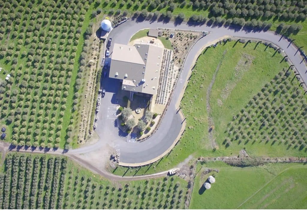 Overhead image of Gold Ridge Farms