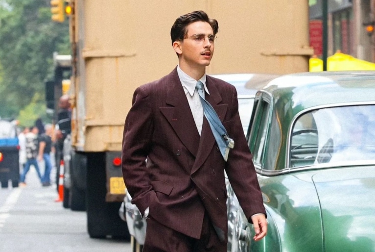 Timothée Chalamet in "Marty Supreme." (Credit: A24)