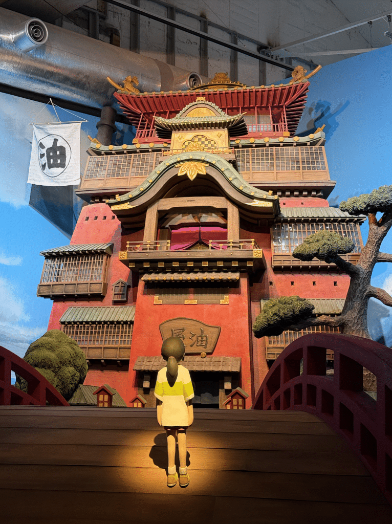 Reconstruction of the breath-taking Bathhouse from "Spirited Away".