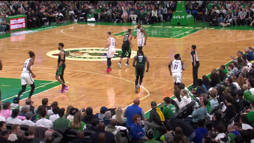 Kyrie fires back at Boston fans during the 2022 playoffs