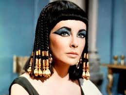 Elizabeth Taylor as Cleopatra.