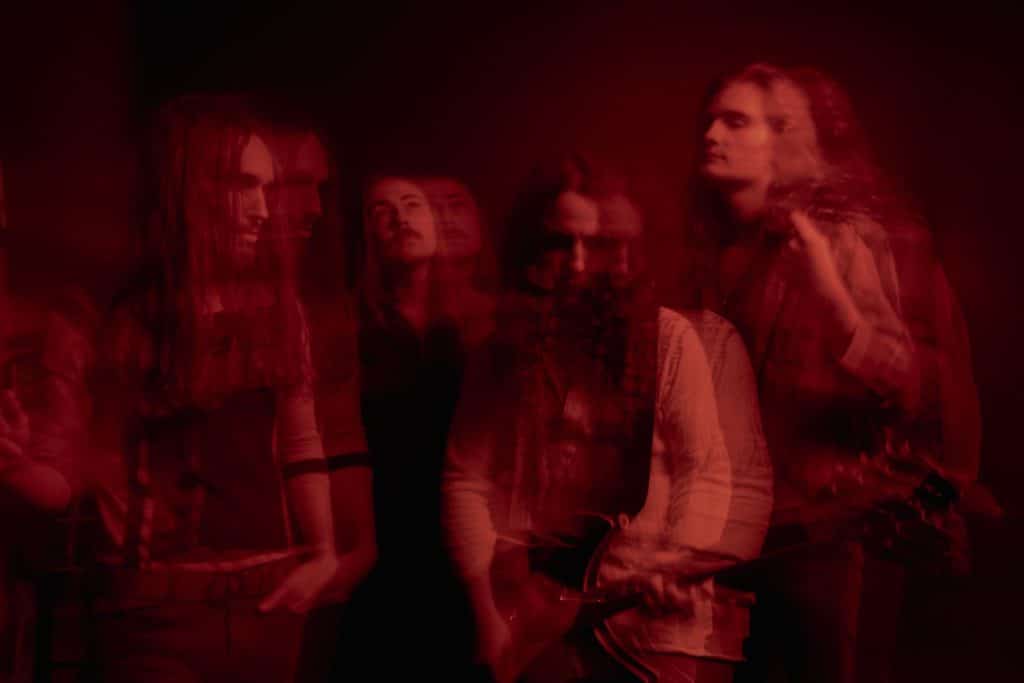 The Band Feel. From left to right: Garrett Barcus (vocals), T.J. Steinwart (drums), Tyler Armstrong (guitar), and Kadin Rea (bass) Photo Credit: Cameron Ahlvers