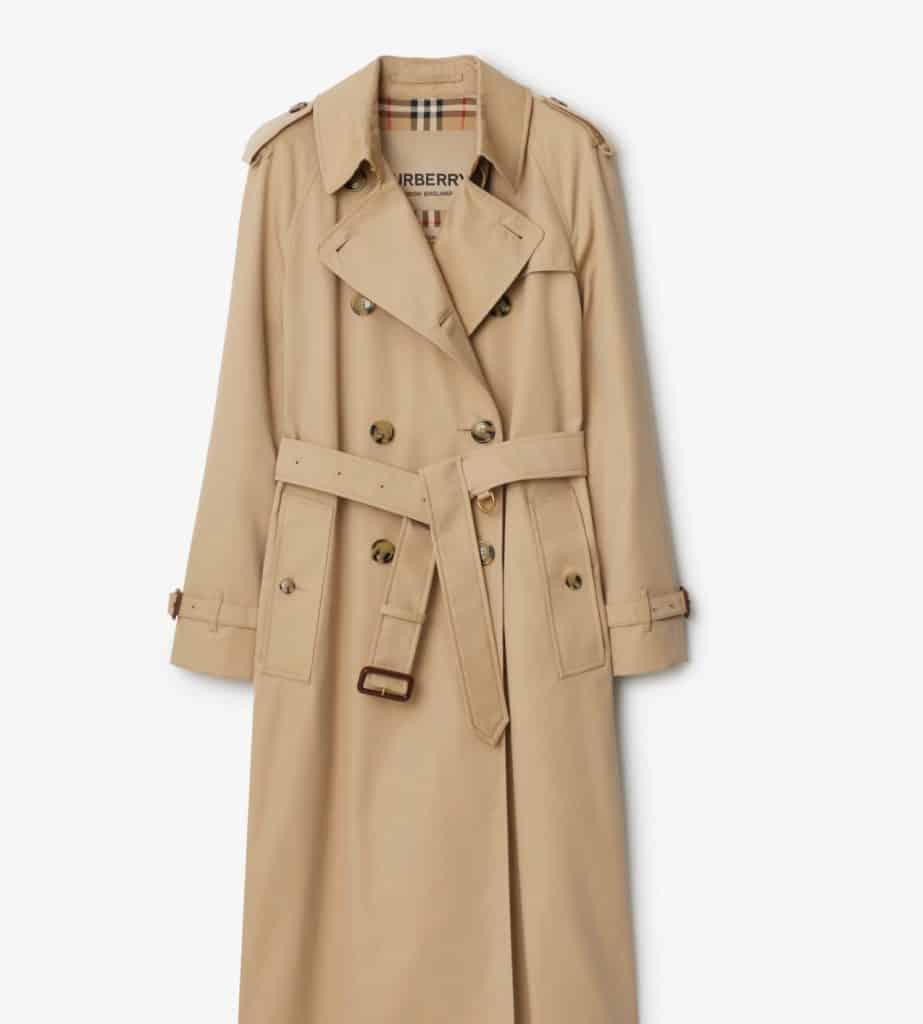Burberry Long Waterloo Heritage Trench Coat