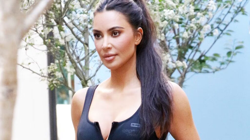 image of Kim Kardashian modeling