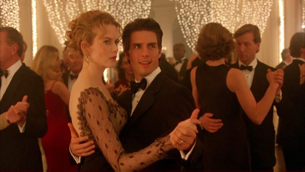 Tom Cruise and Nicole Kidman in "Eyes Wide Shut." (Credit: Warner Bros.)
