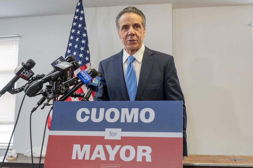 Andrew Cuomo at a campaign event.