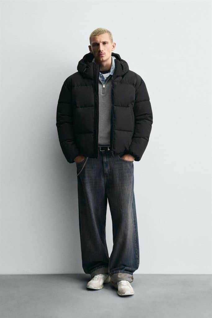 Hooded Puffer Jacket (Credit: Zara)