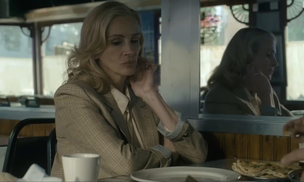 Julia Roberts in "After the Hunt." (Credit: Amazon MGM Studios)
