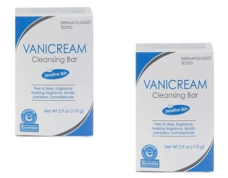 2-pack Vanicream Cleansing Bar for Sensitive Skin (Credit: Amazon)