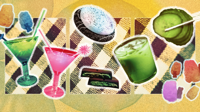Viral food and drink images of 2025
