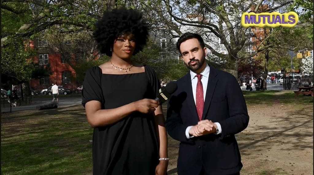Anania and Zohran Mamdani talk on how Mamdani will change New York City in the social media talk show Gaydar.