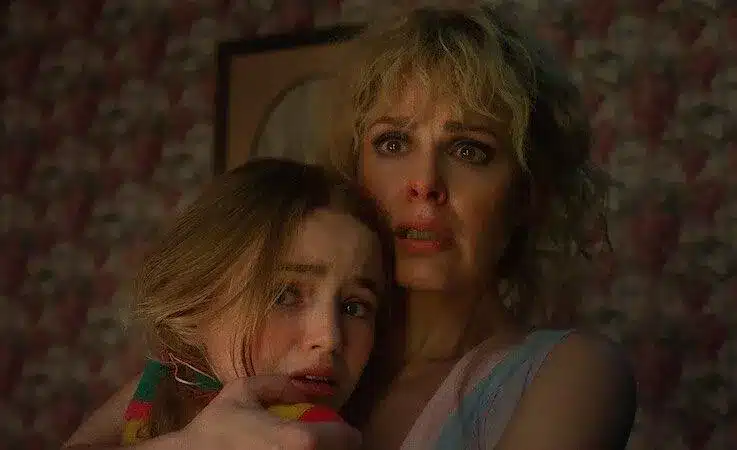 Holly and her mom sense something bad coming towards them. (Credit: Forbes/Dani Di Placido)
