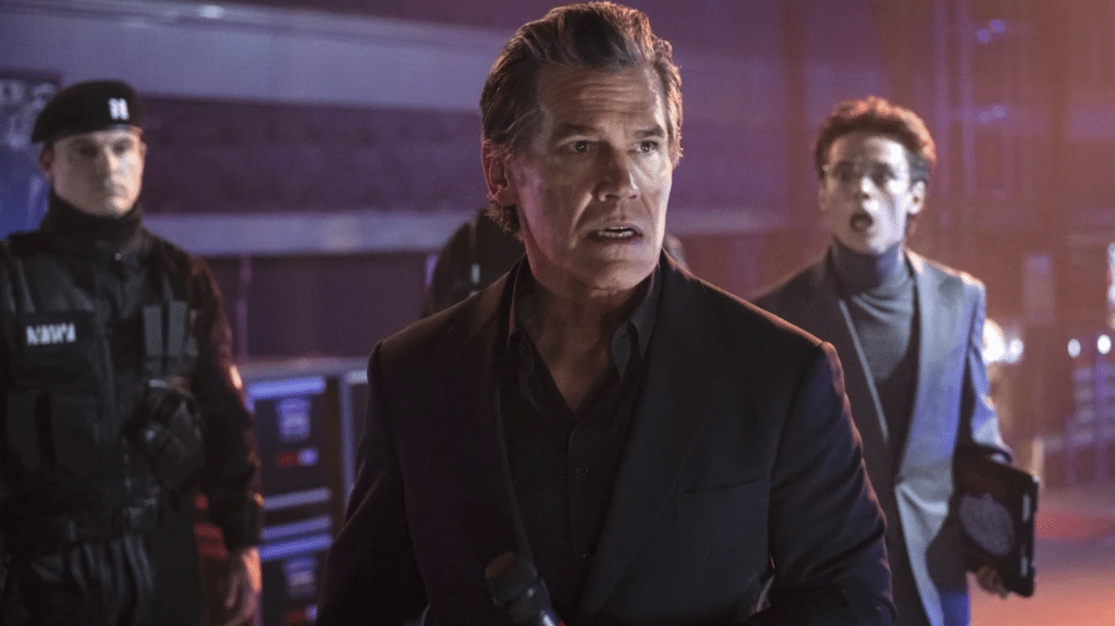 Josh Brolin in the running man