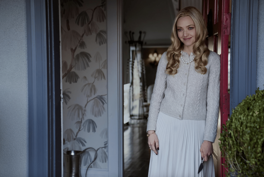 amanda seyfried as nina in the housemaid