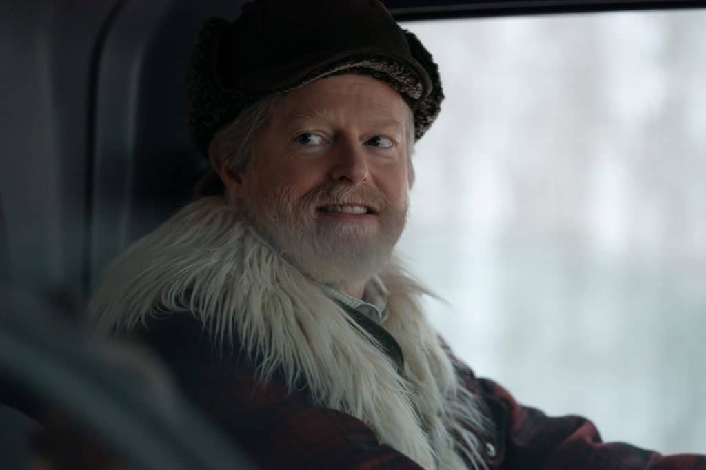 Santa Claus played by Jesse Tyler Ferguson in 'A Very Jonas Christmas.'