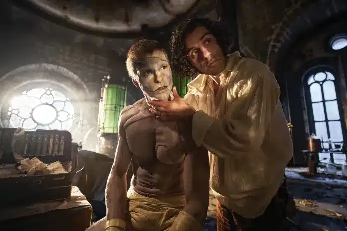 Victor and his creation. (Credit: Google).