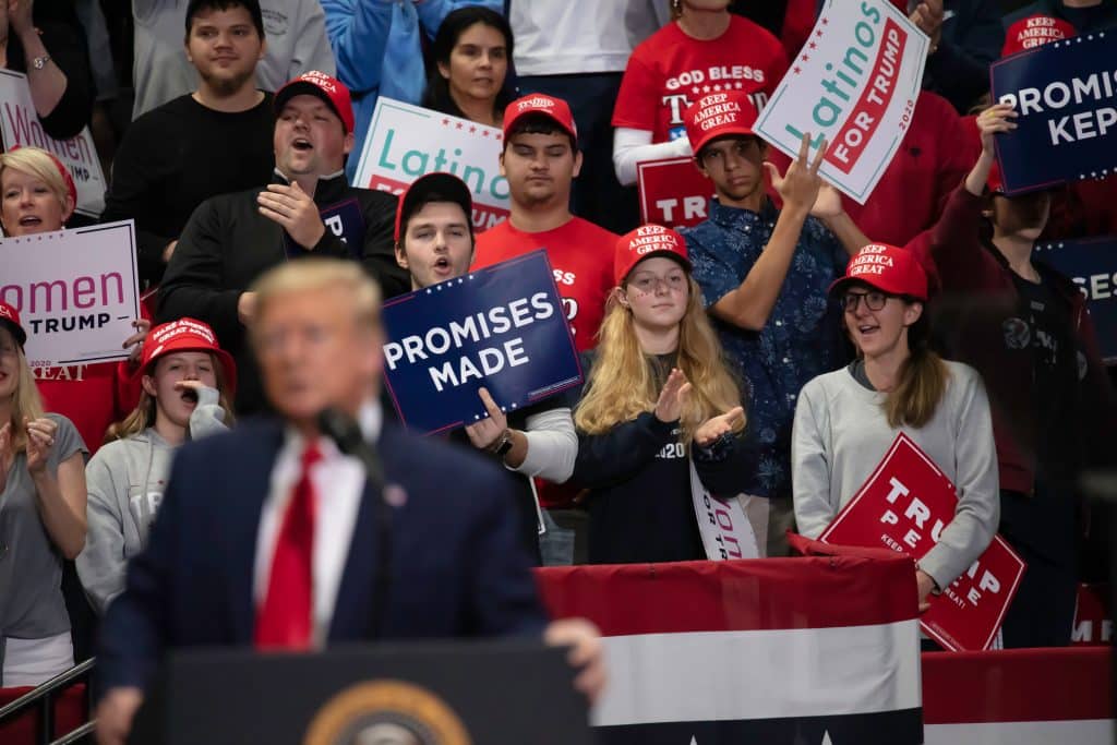 14% of Gen Z teens identify as more conservative than their parents (Shutterstock).