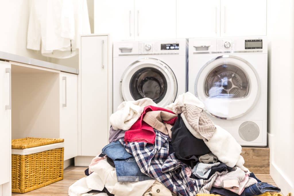 Maybe use some room spray to cover up the smell of your nasty clothes. // Credit: Maria Kray / Shutterstock.