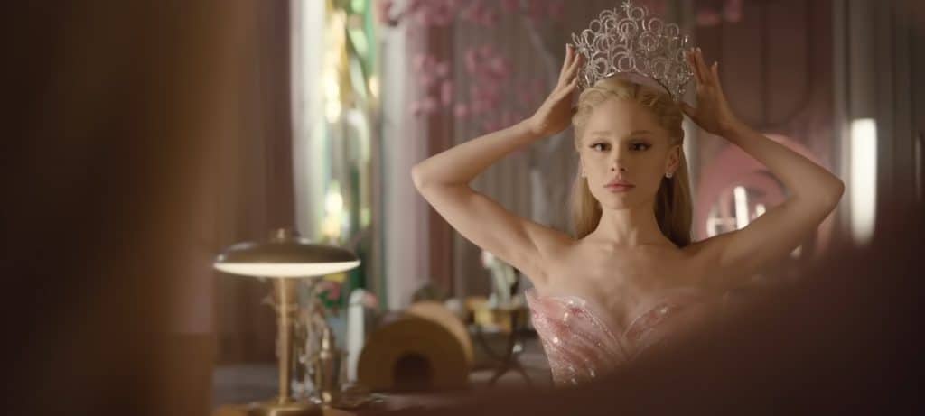 Ariana Grande in "Wicked: For Good." (Credit: Universal Pictures)