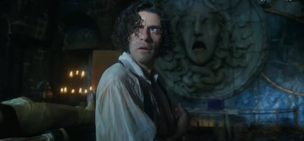 Oscar Isaac as Dr. Victor Frankenstein in "Frankenstein." (Credit: Netflix)