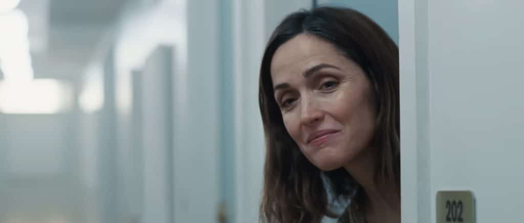 Rose Byrne as Linda in "If I Had Legs I'd Kick You." (Credit: A24)