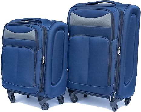 HIROHRTV 2-Piece Spinner Luggage Set with Backpack and 360° Spinner Wheels (Credit: Amazon)