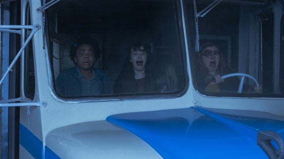Ronnie, Lilly, and Marge in shock