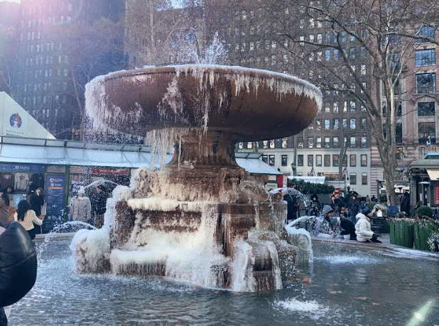 Photograph of Josephine Shaw Lowell Memorial Fountain in Bryant Park