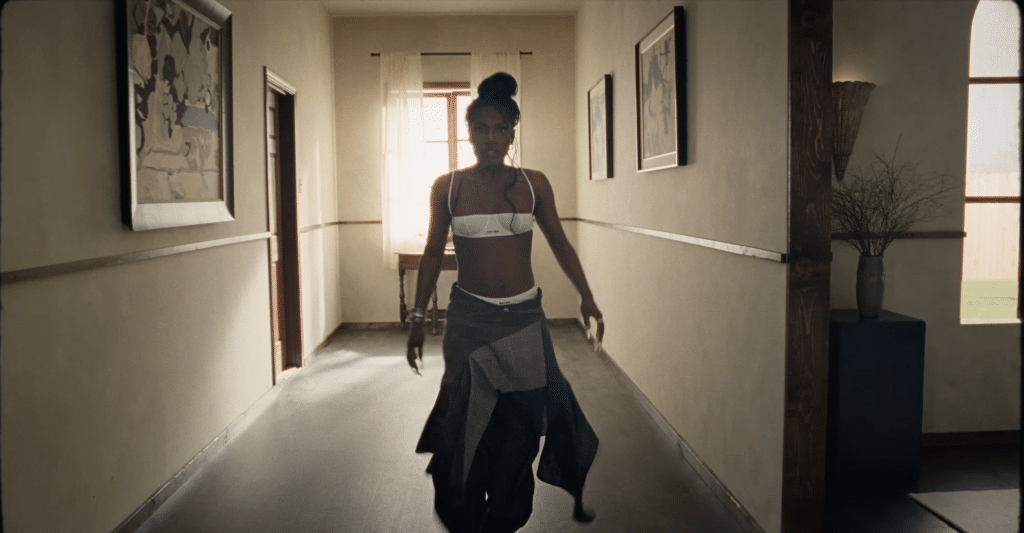Doechii in her 'Anxiety' music video