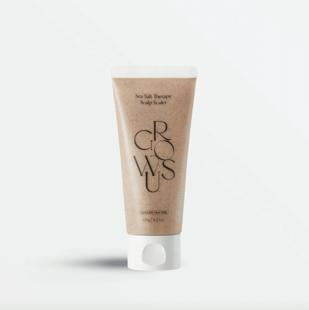 A stock photo of GROWUS Sea Salt Therapy Scalp Scaler.