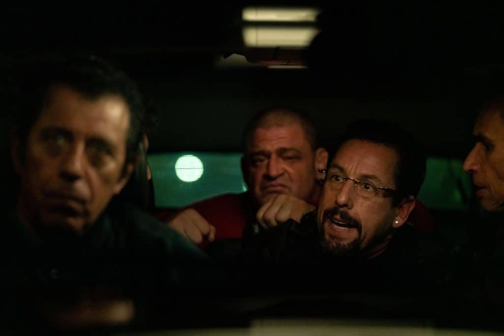 Adam Sandler in Uncut Gems. Credit to A24.