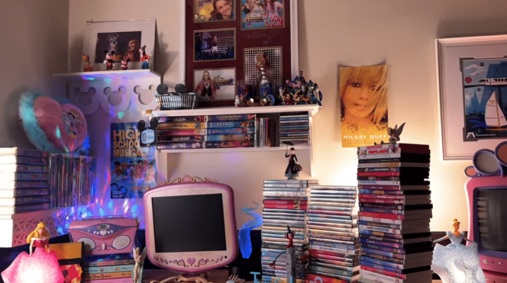 Nostalgia rooms are increasing in popularity, showcasing the deliberate return to physical and tangible items.