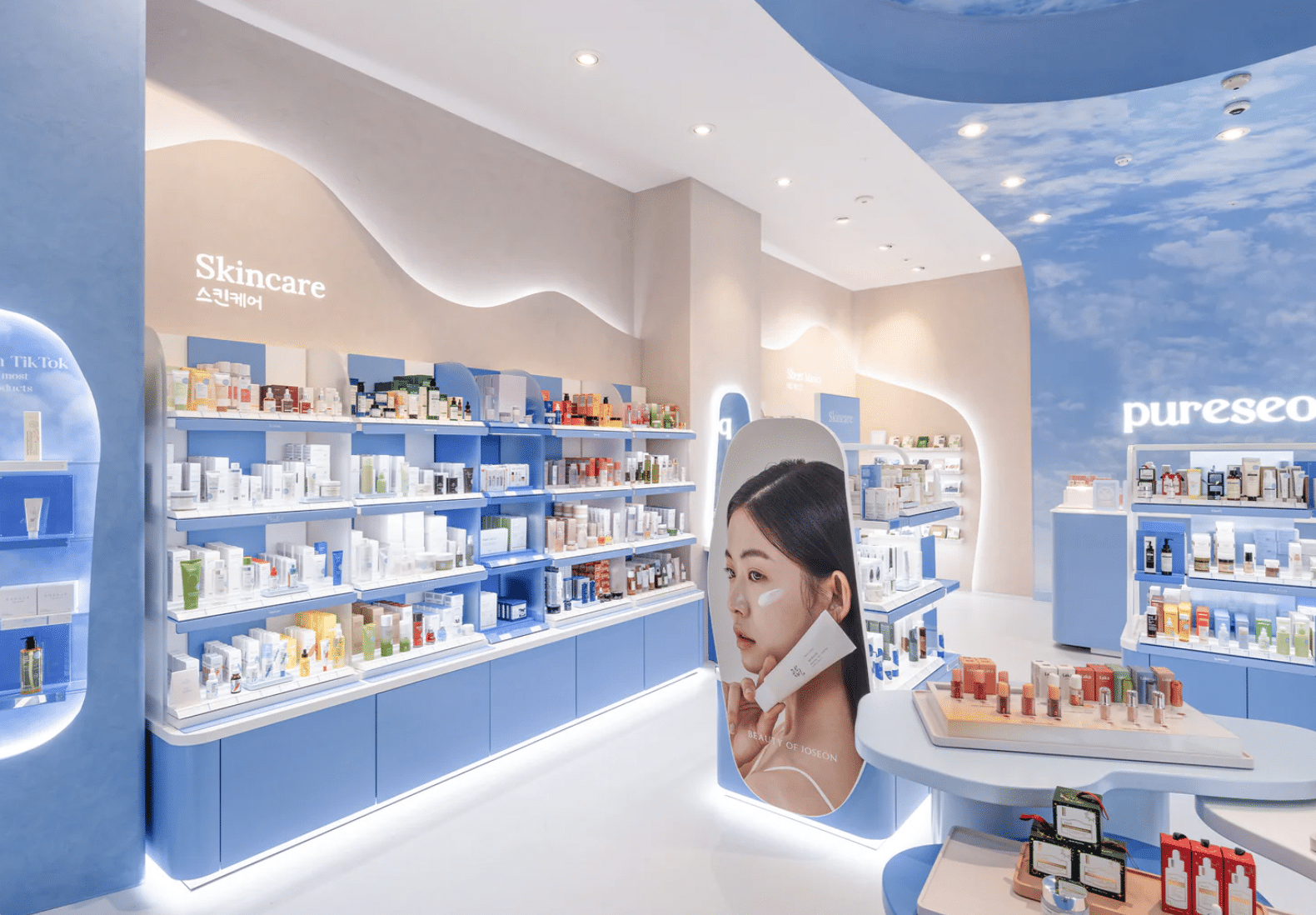 A stock photo of a Pureseoul store.