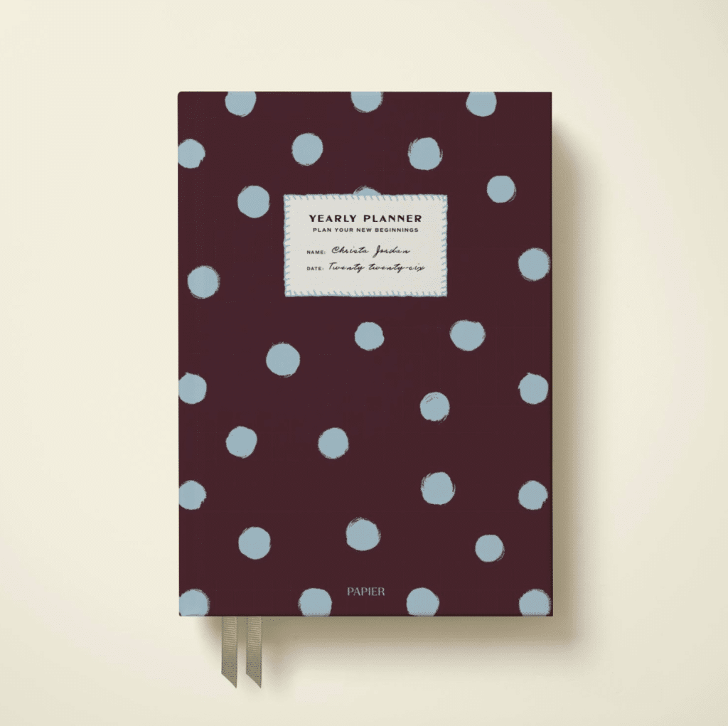 papier planner leave behind