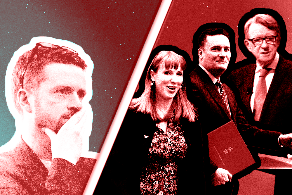 Morgan McSweeney, Angela Rayner, Wes Streeting and Peter Mandelson