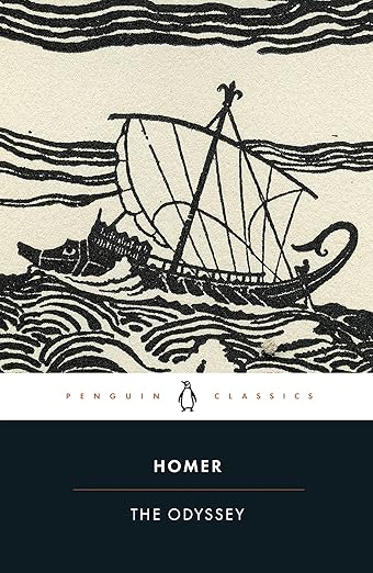 Book cover for The Odyssey.