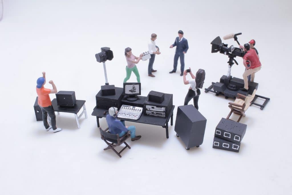 Films have lots of different people in their production, all of them essential.