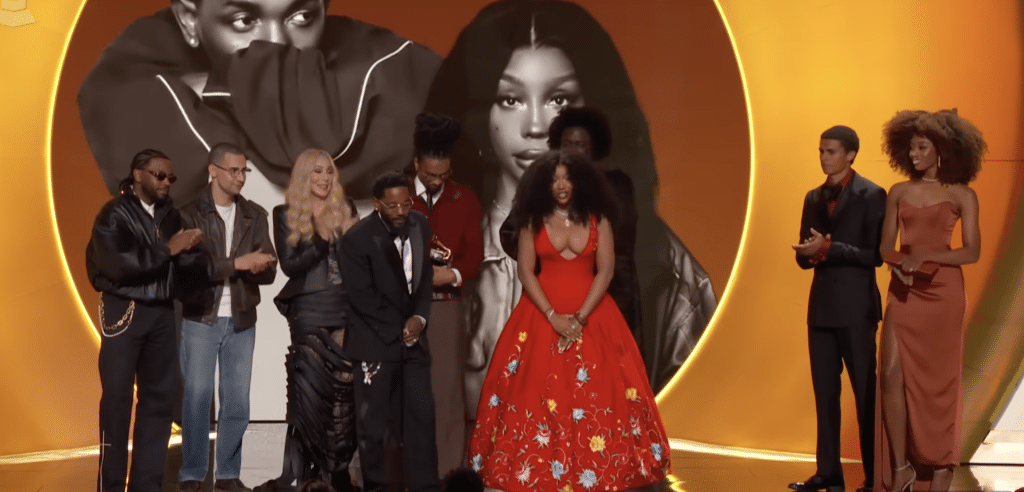 Kendrick Lamar and SZA