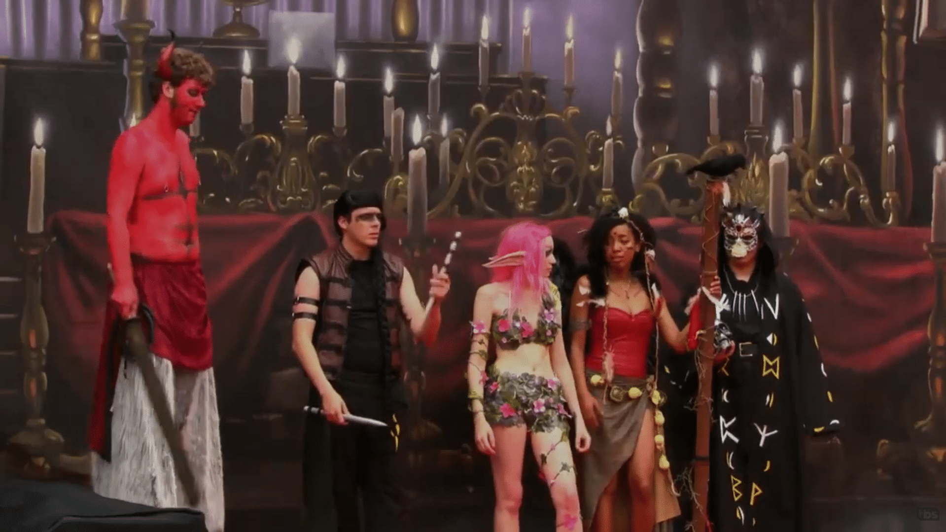 A screengrab from TBS's trailer for King of the Nerds.