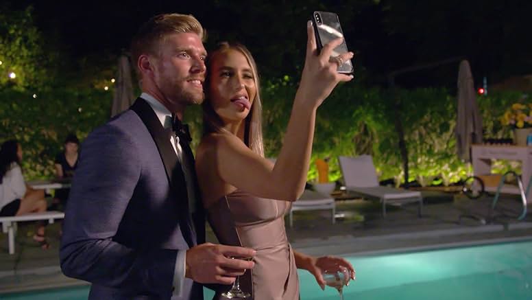 Amanda and Kyle taking a selfie together in 2019. (Credit: IMDb)