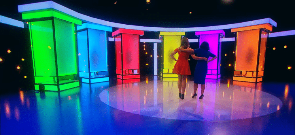 The Naked Attraction stage with