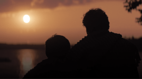 Ilya and Shane in a romantic vulnerable moment.
