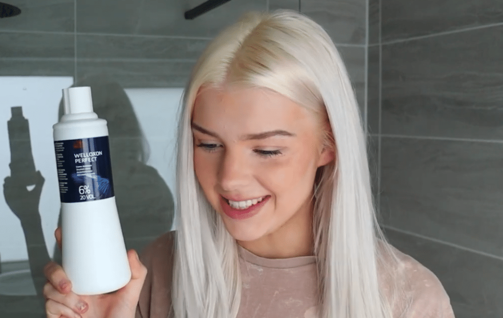Blonde hair care